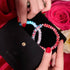 Sweetheart Glow | Firefly Glass Foil Bracelet